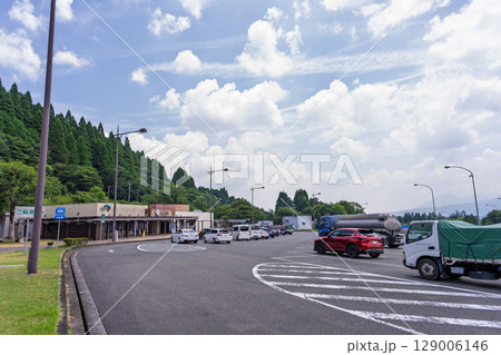 高速道路休憩スポット風景　(九州自動車道 えびのパーキングエリア) 129006146