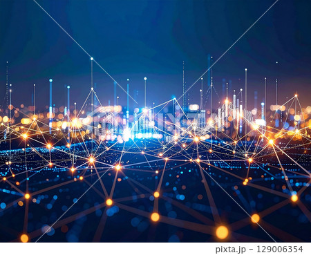 光 テクノロジー 生成AI 背景 光 テクノロジー 生成AI 背景 129006354