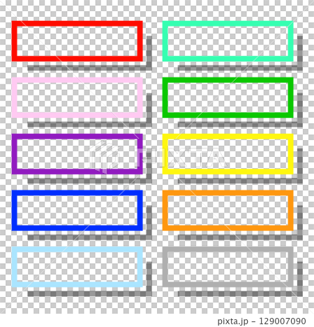 Layout frame material set Vivid color B 129007090