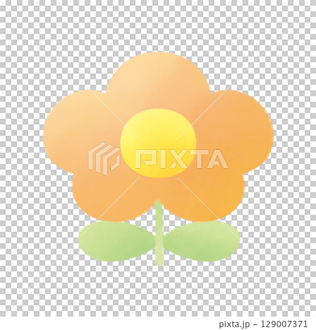 柔和色彩的花卉插圖 柔和色彩的花卉插圖 129007371