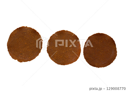 Fermented soybean discs, Thai seasoning used to enhance flavor in Northern cuisine. 129008770