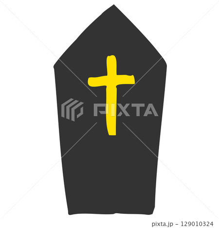 十字架のついた棺 129010324