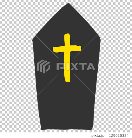 十字架のついた棺 129010324