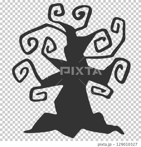 不気味な木 129010327