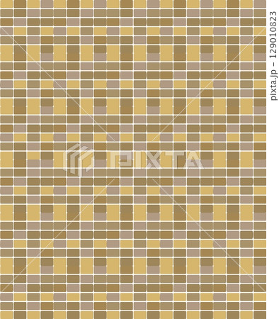 Stone tiles seamless pattern. Bricks wall background. Imitation of decorative floor finishing. Print for fabric, stickers for renovation, vector background 129010823