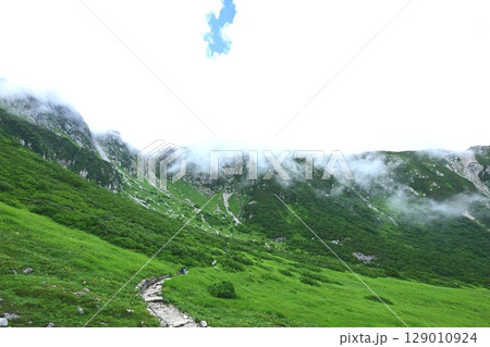 霧の中の千畳敷カール 霧の中の千畳敷カール 129010924