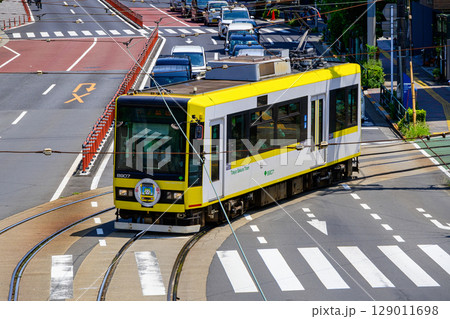 東京さくらトラム（都電荒川線）　王子駅前駅～飛鳥山駅　　併用軌道 129011698