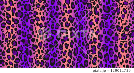 Purple leopard y2k animal print pattern 129011739