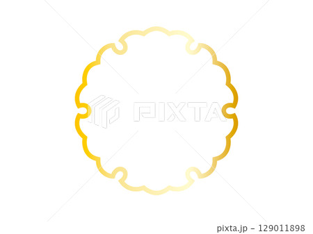 雪輪ゴールド 129011898