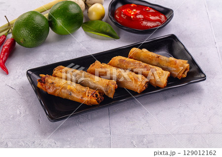 Stuffed Vietnamese Nem roll with meat Stuffed Vietnamese Nem roll with meat 129012162