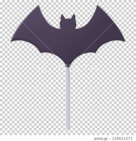 Halloween bat candy lollipop 129012271