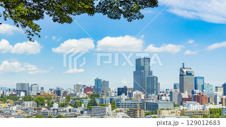 初夏の仙台市全景 初夏の仙台市全景 129012683