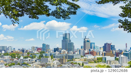 初夏の仙台市全景 初夏の仙台市全景 129012686
