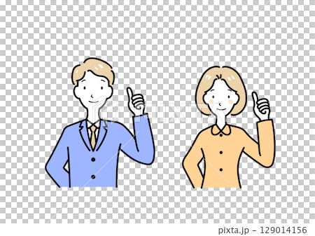 Good sign men and women 129014156
