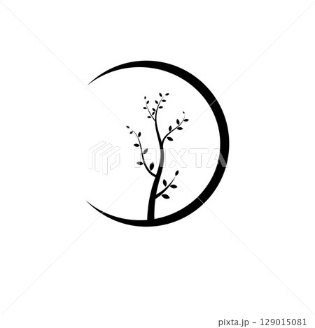 tree branch vector ilustration design template tree branch vector ilustration design template 129015081