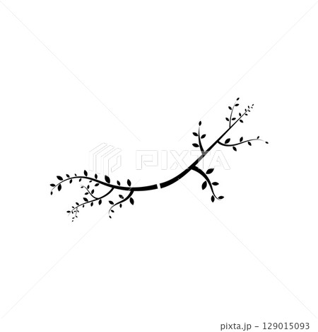 tree branch vector ilustration design template 129015093