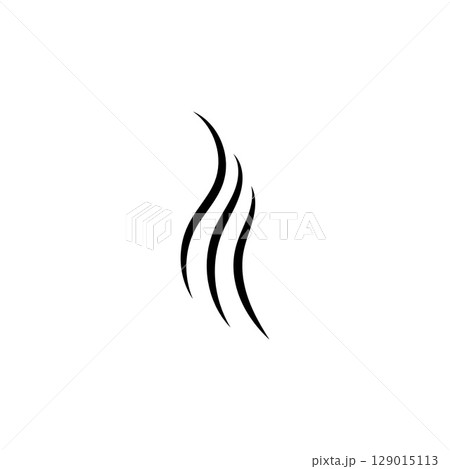 hair wave logo icon vector illustration 129015113