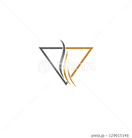 hair wave logo icon vector illustration 129015148