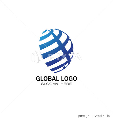 Global Logo Vector Art  Icons  and Graphics 129015210