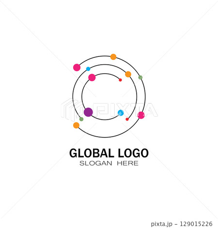 Global Logo Vector Art Icons and Graphics Global Logo Vector Art Icons and Graphics 129015226