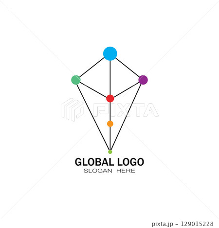 Global Logo Vector Art  Icons  and Graphics 129015228