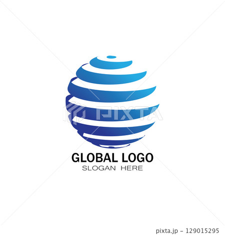 Global Logo Vector Art  Icons  and Graphics 129015295