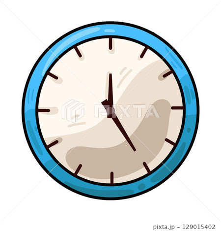illustration of clock illustration of clock 129015402