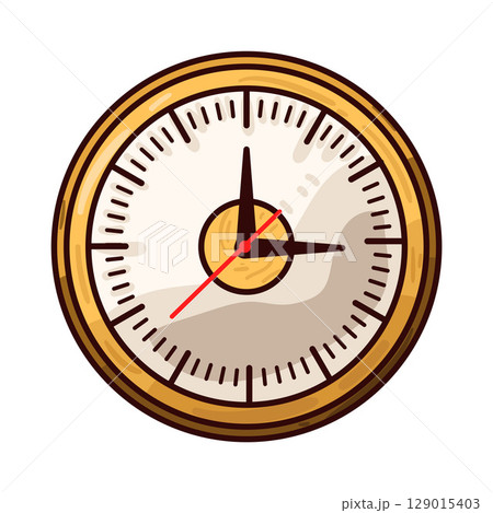 illustration of clock 129015403