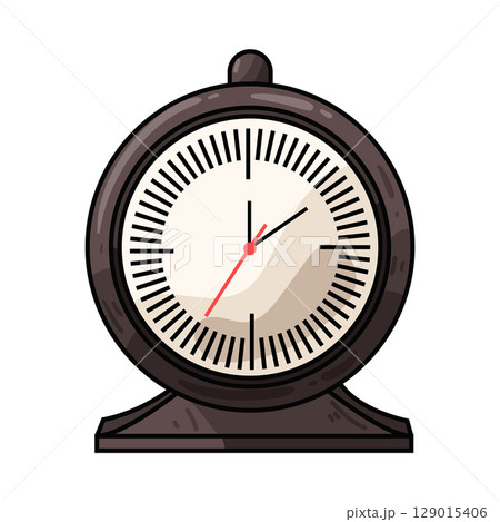 illustration of clock illustration of clock 129015406