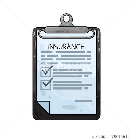 illustration of insurance policy 129015632