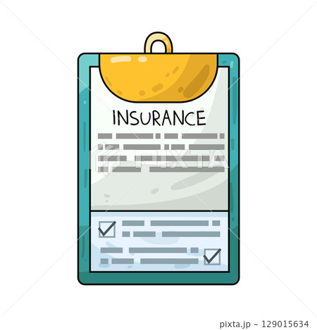illustration of insurance policy 129015634
