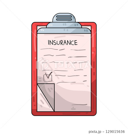 illustration of insurance policy 129015636