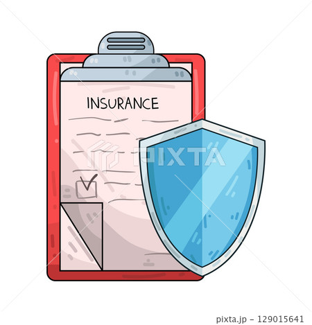 illustration of insurance policy 129015641