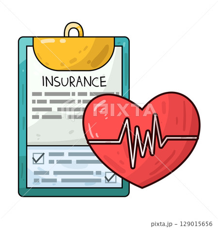 illustration of health insurance 129015656