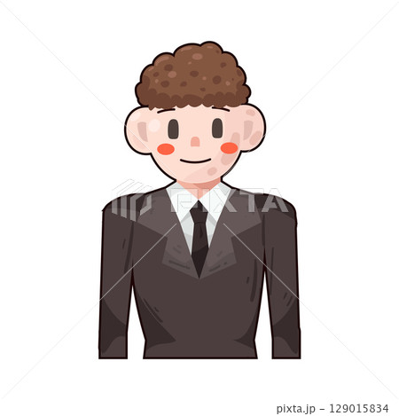 illustration of businessman illustration of businessman 129015834