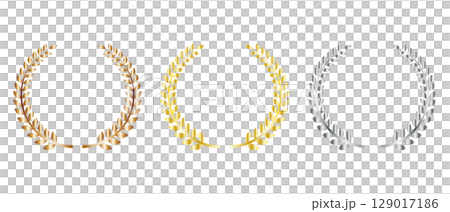 Ranking laurel icon illustration blank Ranking laurel icon illustration blank 129017186
