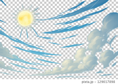ベクター風の空 129017898