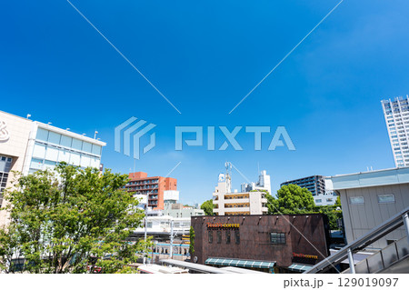 JR中央線 三鷹駅 北東方向 東京都三鷹市下連雀 JR中央線 三鷹駅 北東方向 東京都三鷹市下連雀 129019097