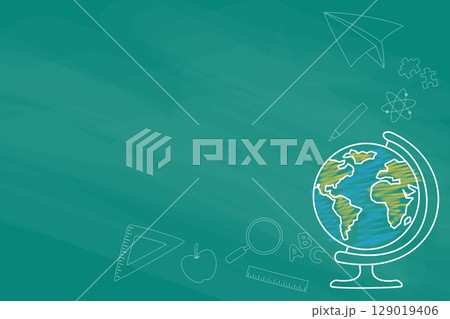 Education Back to School Background Vector Illustration 129019406