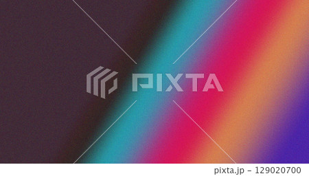 Grainy gradient background with vibrant colors and noise texture in retro aesthetic design Grainy gradient background with vibrant colors and noise texture in retro aesthetic design 129020700