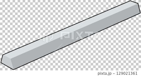 縁石のイラスト素材 [129021361] - PIXTA