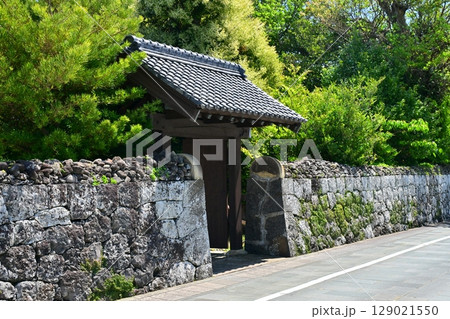 五島　福江　武家屋敷通り 129021550