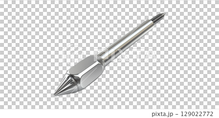 Precision Metal Center Drill Bit For Machining And Drilling Applications Isolated On Transparent Background Precision Metal Center Drill Bit For Machining And Drilling Applications Isolated On Transparent Background 129022772
