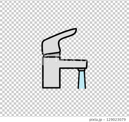 Simple waterworks illustration 129023079