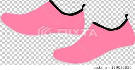 水鞋圖案插圖 129025886