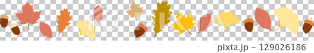 下落的葉子的例證在秋天 下落的葉子的例證在秋天 129026186