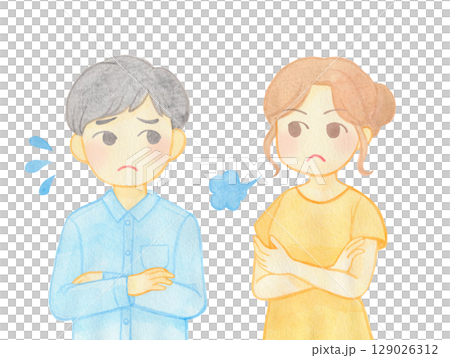 男人和女人交談 01 129026312