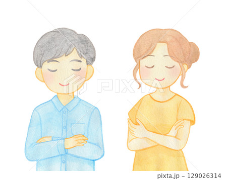 会話する男女03 会話する男女03 129026314
