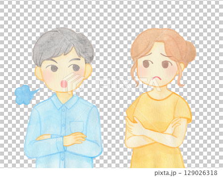 男人和女人正在交談 07 129026318