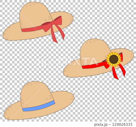 麦わら帽子 麦わら帽子 129026335